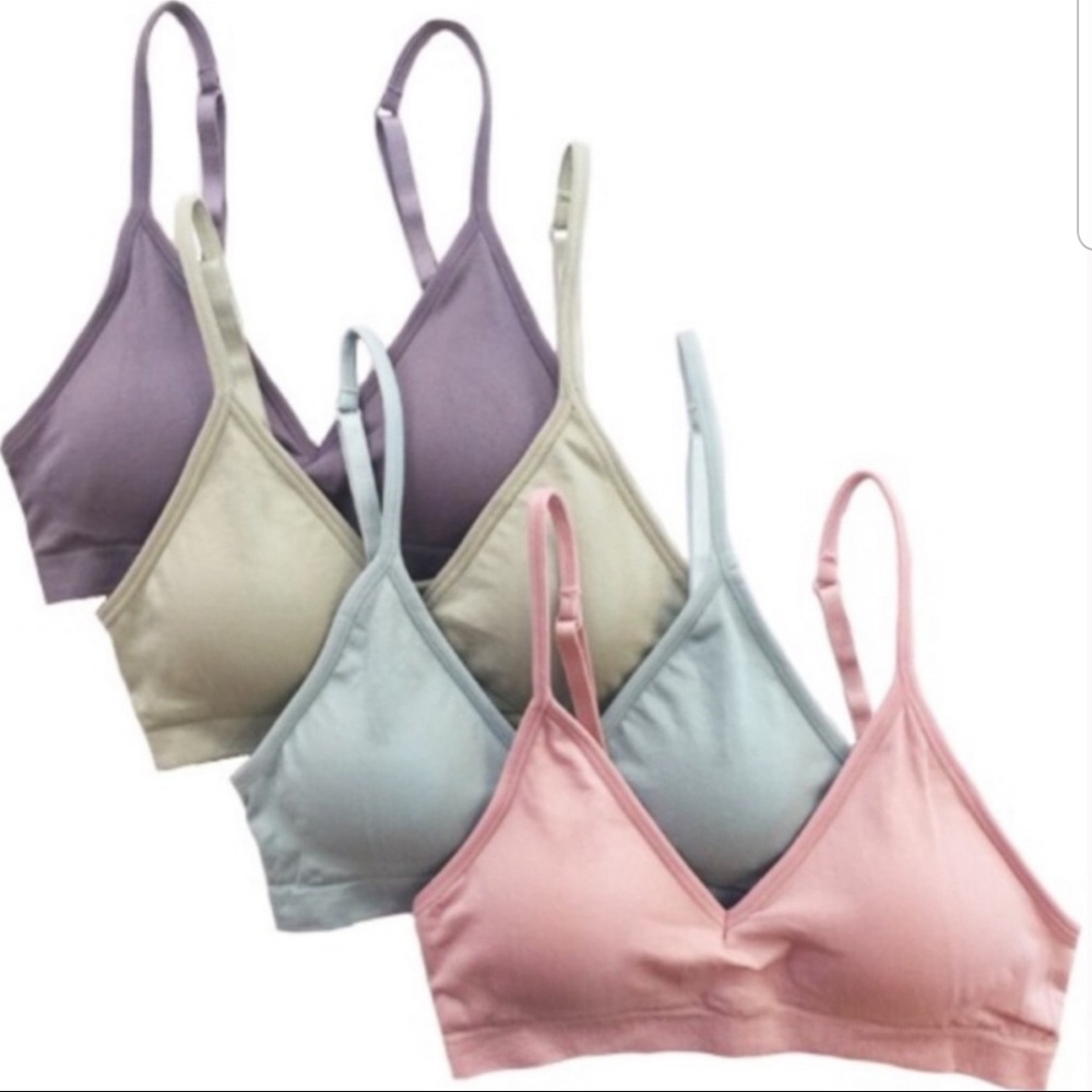 Purple convertible bralette - Picture 4 of 5